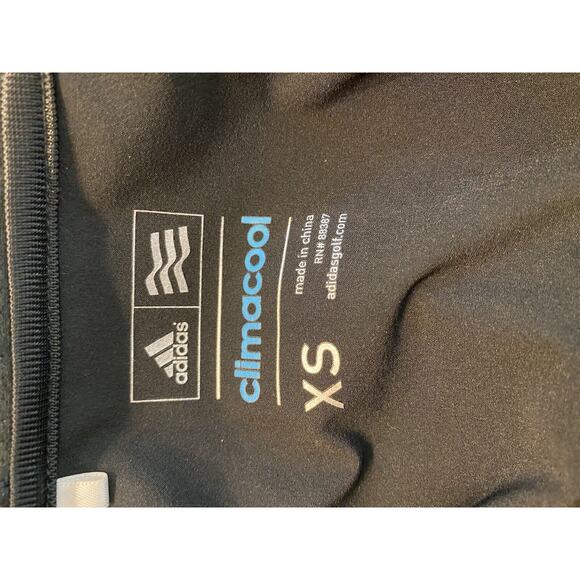 ADIDAS Climacool Womens XS Gray Lightweight Running Jacket Hoodie Zip Pockets - Picture 11 of 12